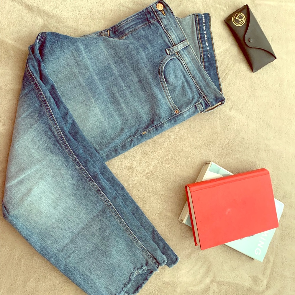 Old Navy Boyfriend Straight Ankle Jean